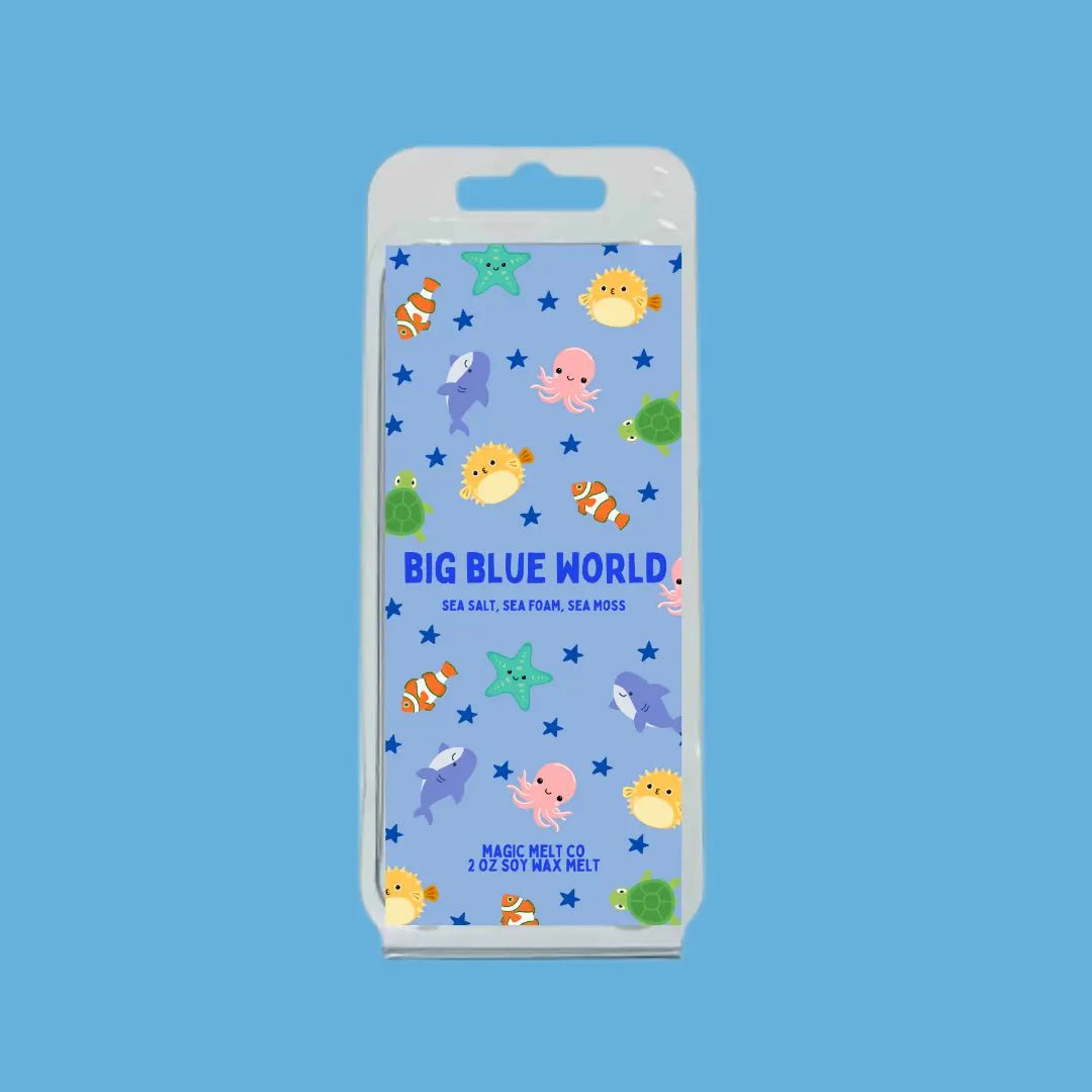 Big Blue World Soy Wax Melt Magic Melt Co. Big Blue World Soy Wax Melt