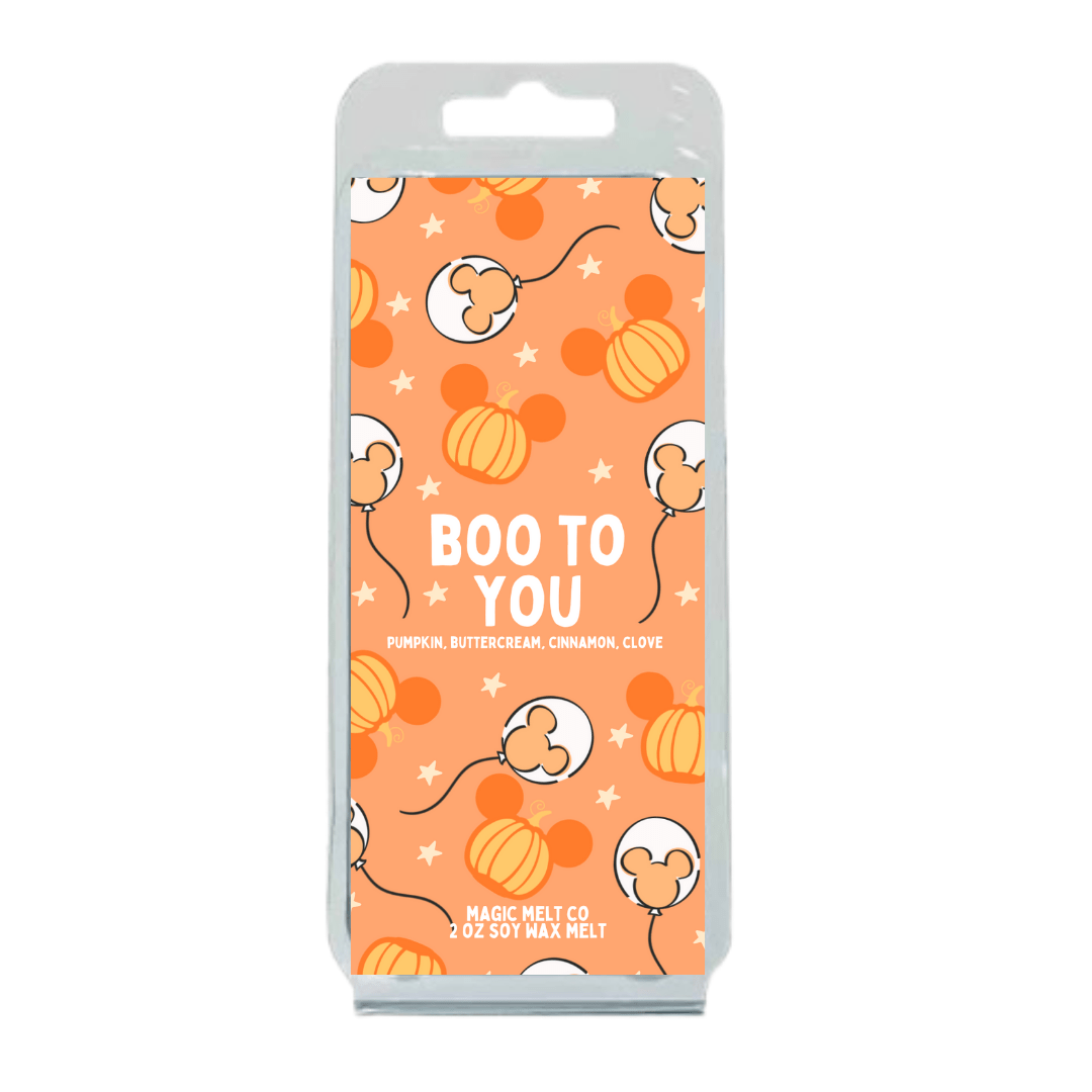 Boo To You Soy Wax Melt Magic Melt Co. Boo To You Soy Wax Melt