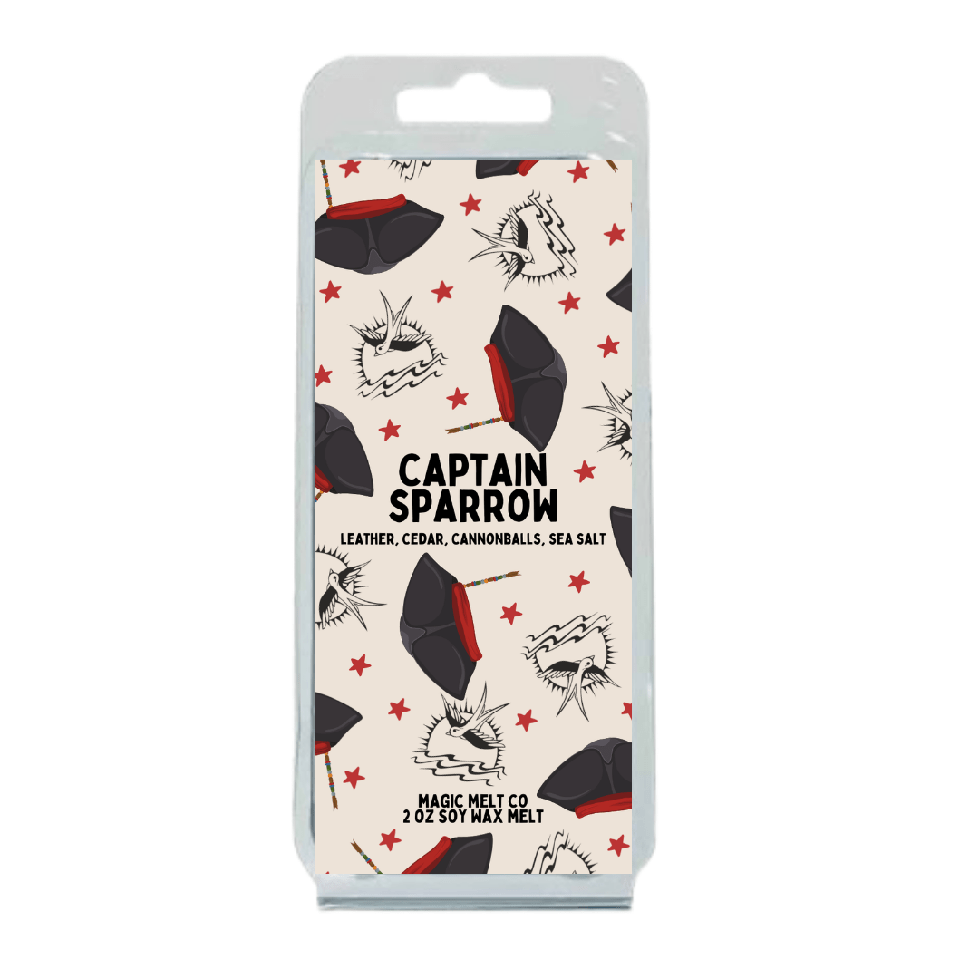Captain Sparrow Soy Wax Melt Magic Melt Co. Captain Sparrow Soy Wax Melt