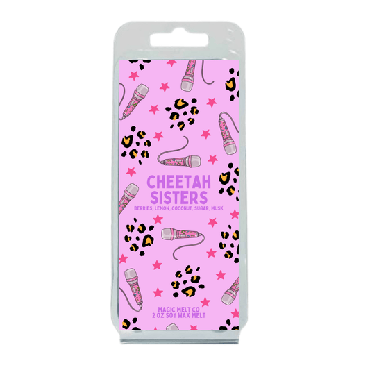 Cheetah Sisters Soy Wax Melt Magic Melt Co. Cheetah Sisters Soy Wax Melt
