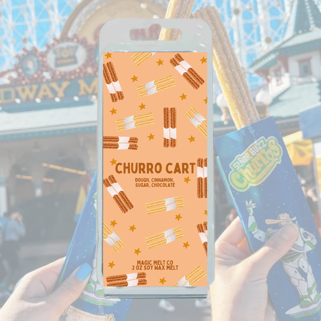 Churro Cart Soy Wax Melt Magic Melt Co. Churro Cart Soy Wax Melt