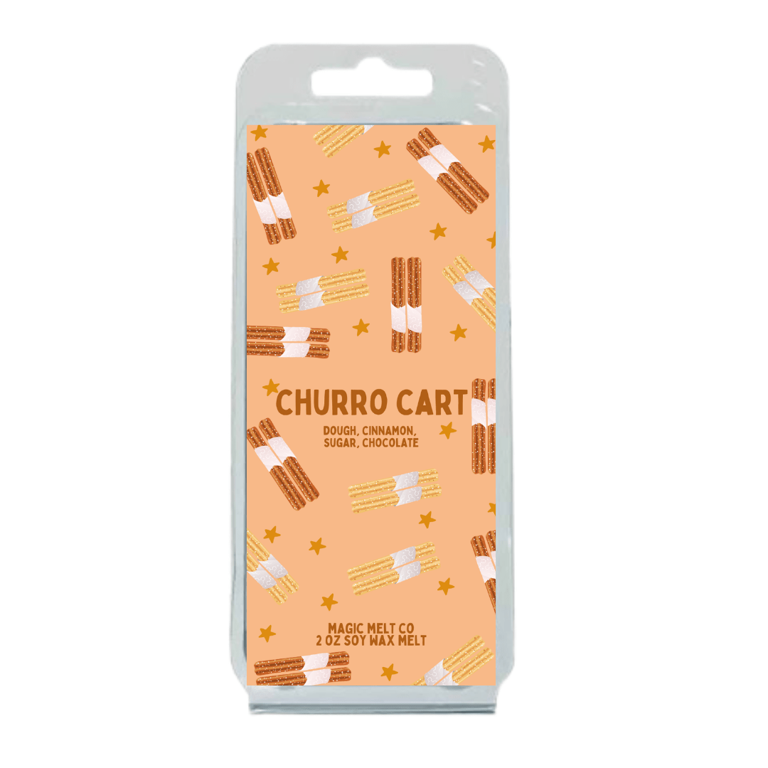 Churro Cart Soy Wax Melt Magic Melt Co. Churro Cart Soy Wax Melt