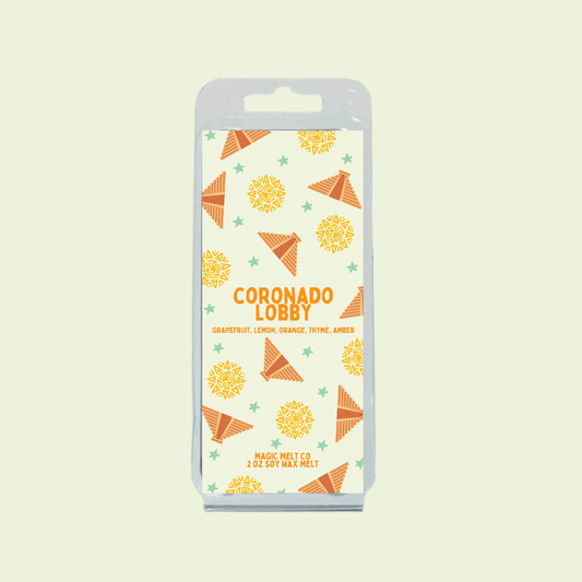 Coronado Lobby Soy Wax Melt Magic Melt Co. Coronado Lobby Soy Wax Melt