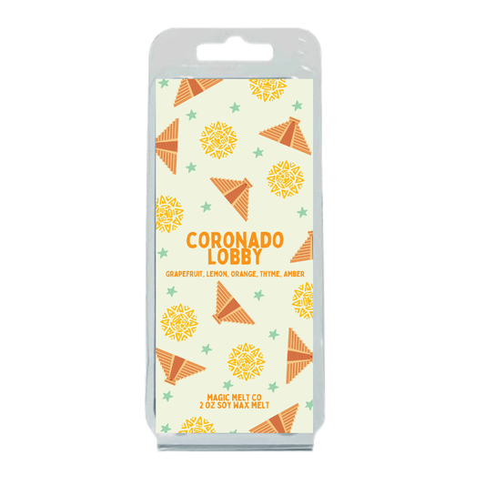 Coronado Lobby Soy Wax Melt Magic Melt Co. Coronado Lobby Soy Wax Melt