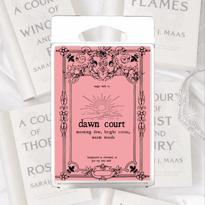Dawn Court Soy Wax Melt Magic Melt Co. Dawn Court Soy Wax Melt