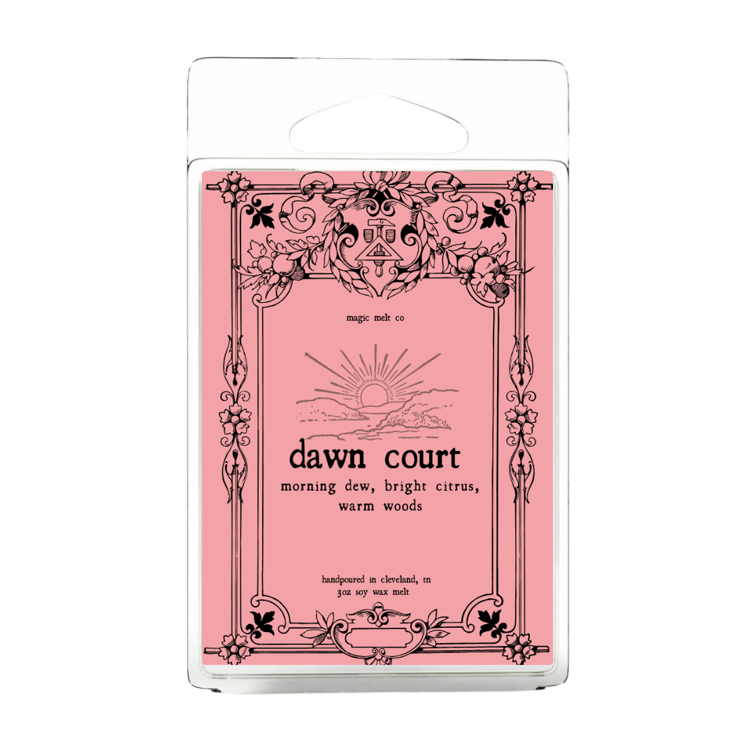 Dawn Court Soy Wax Melt Magic Melt Co. Dawn Court Soy Wax Melt