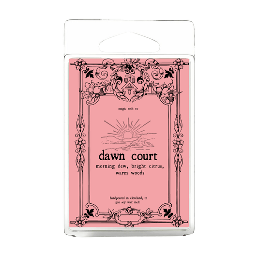 Dawn Court Soy Wax Melt Magic Melt Co. Dawn Court Soy Wax Melt