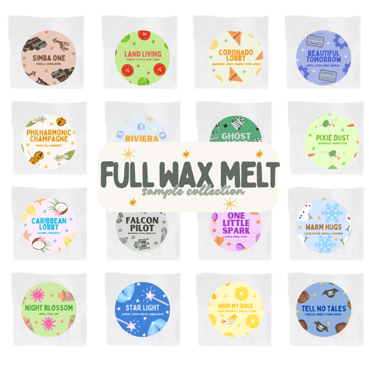 Full Wax Melt Sample Collection Magic Melt Co. Full Wax Melt Sample Collection