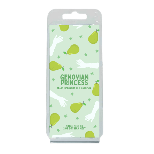 Genovian Princess Soy Wax Melt Magic Melt Co. Genovian Princess Soy Wax Melt