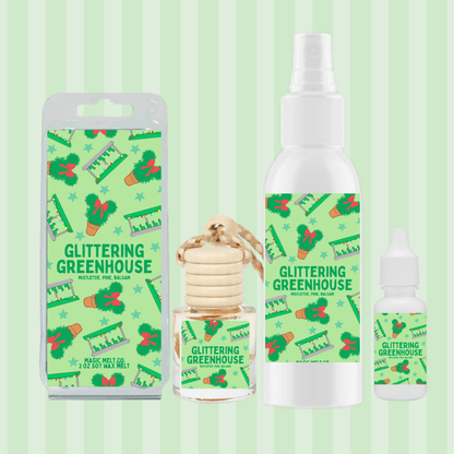 Glittering Greenhouses Scent Collection | Holiday Magic Melt Co. Glittering Greenhouses Scent Collection | Holiday