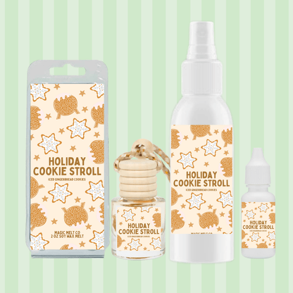 Holiday Cookie Stroll Scent Collection | Holiday Magic Melt Co. Holiday Cookie Stroll Scent Collection | Holiday