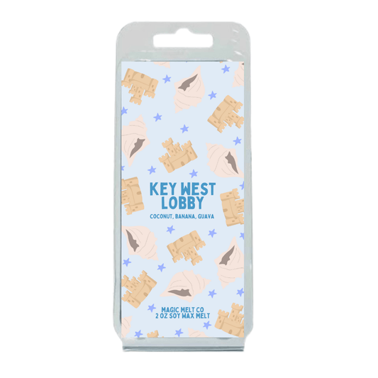 Key West Lobby Soy Wax Melt Magic Melt Co. Key West Lobby Soy Wax Melt