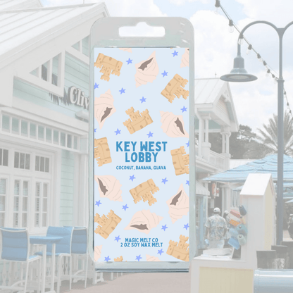 Key West Lobby Soy Wax Melt Magic Melt Co. Key West Lobby Soy Wax Melt