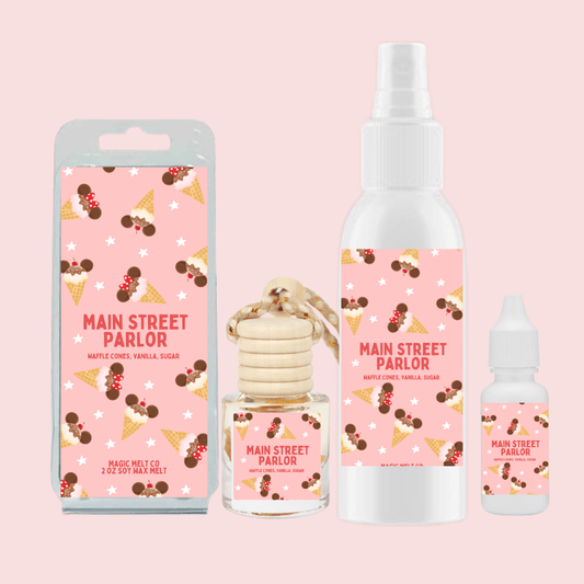 Main Street Parlor Scent Collection Magic Melt Co. Main Street Parlor Scent Collection