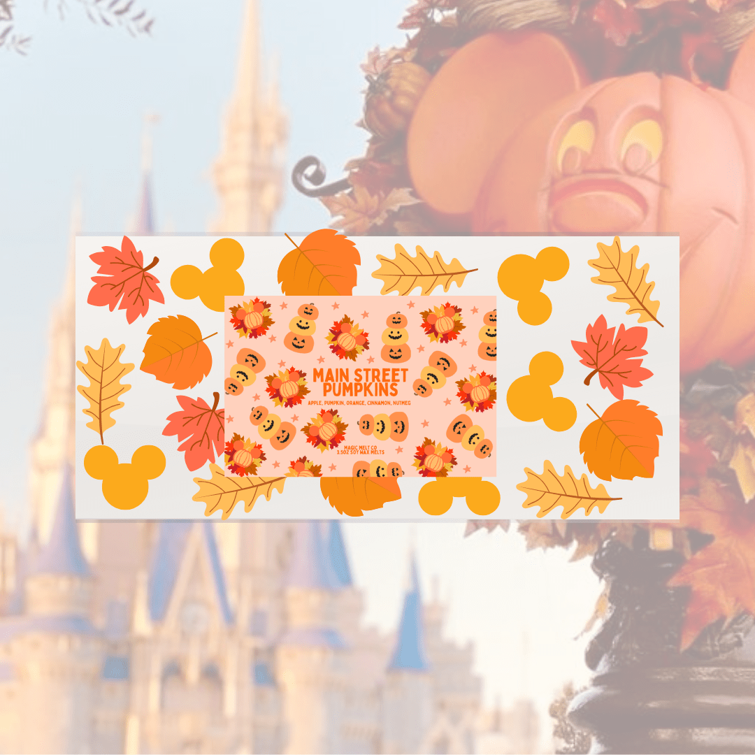 Main Street Pumpkins Soy Wax Melts Magic Melt Co. Main Street Pumpkins Soy Wax Melts