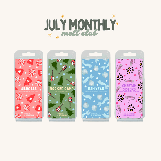 Monthly Magical Melts Magic Melt Co. Monthly Magical Melts