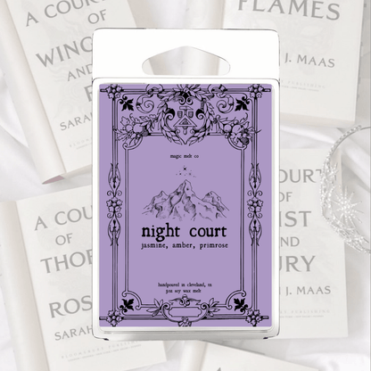 Night Court Soy Wax Melt Magic Melt Co. Night Court Soy Wax Melt