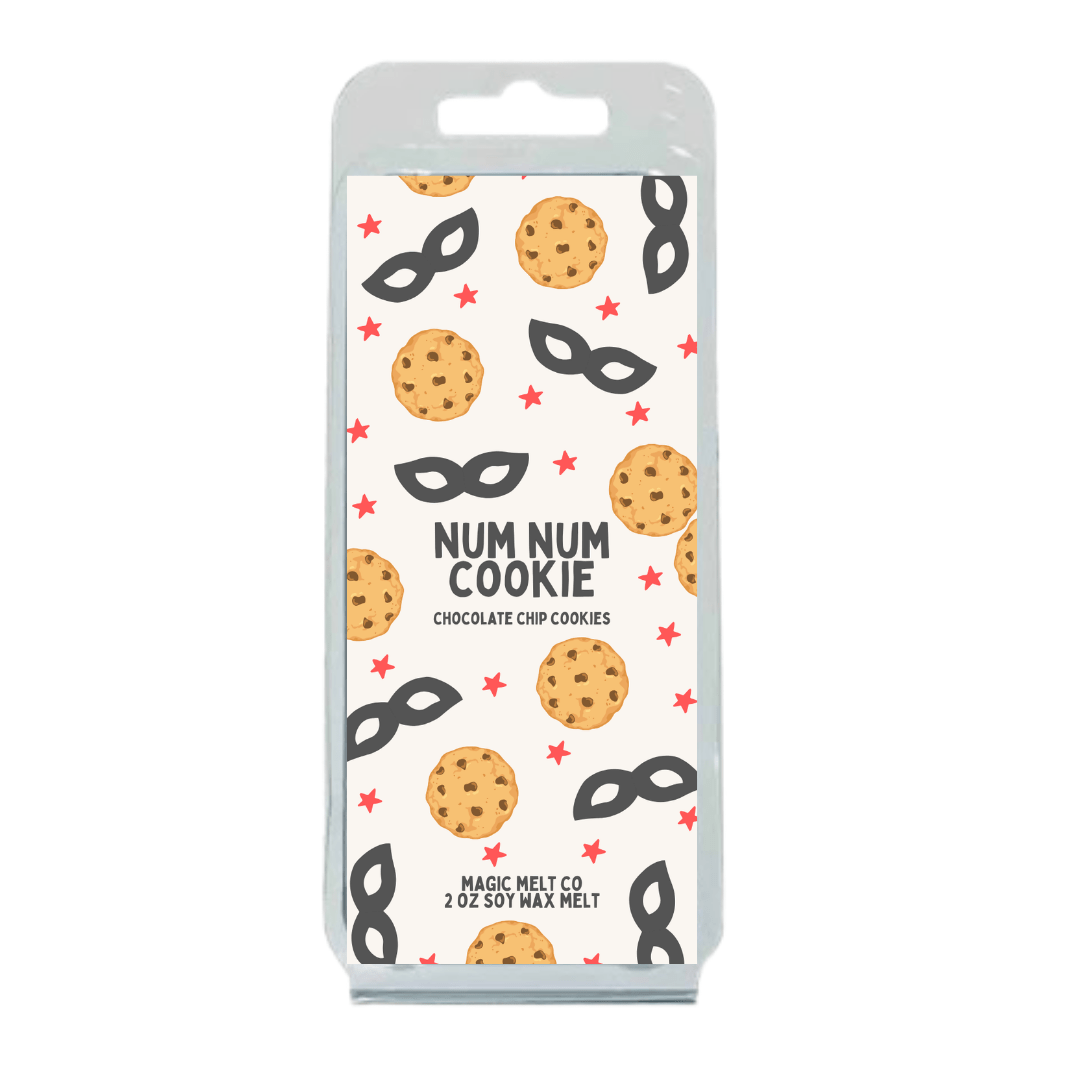 Num Num Cookie Soy Wax Melt Magic Melt Co. Num Num Cookie Soy Wax Melt