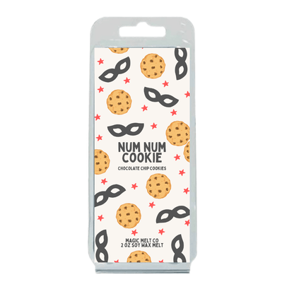Num Num Cookie Soy Wax Melt Magic Melt Co. Num Num Cookie Soy Wax Melt