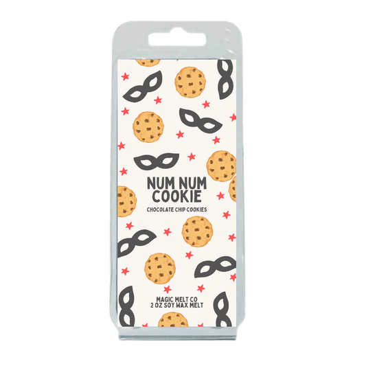 Num Num Cookie Soy Wax Melt Magic Melt Co. Num Num Cookie Soy Wax Melt