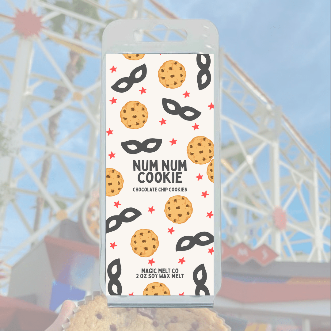 Num Num Cookie Soy Wax Melt Magic Melt Co. Num Num Cookie Soy Wax Melt
