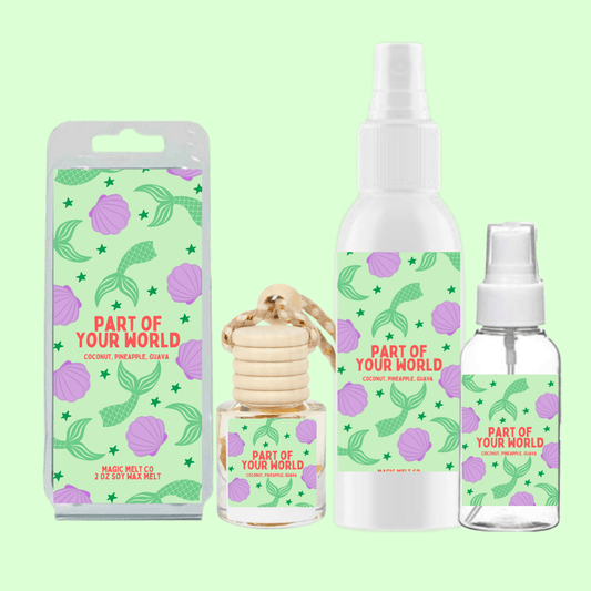 Part Of Your World Scent Collection Magic Melt Co. Part Of Your World Scent Collection