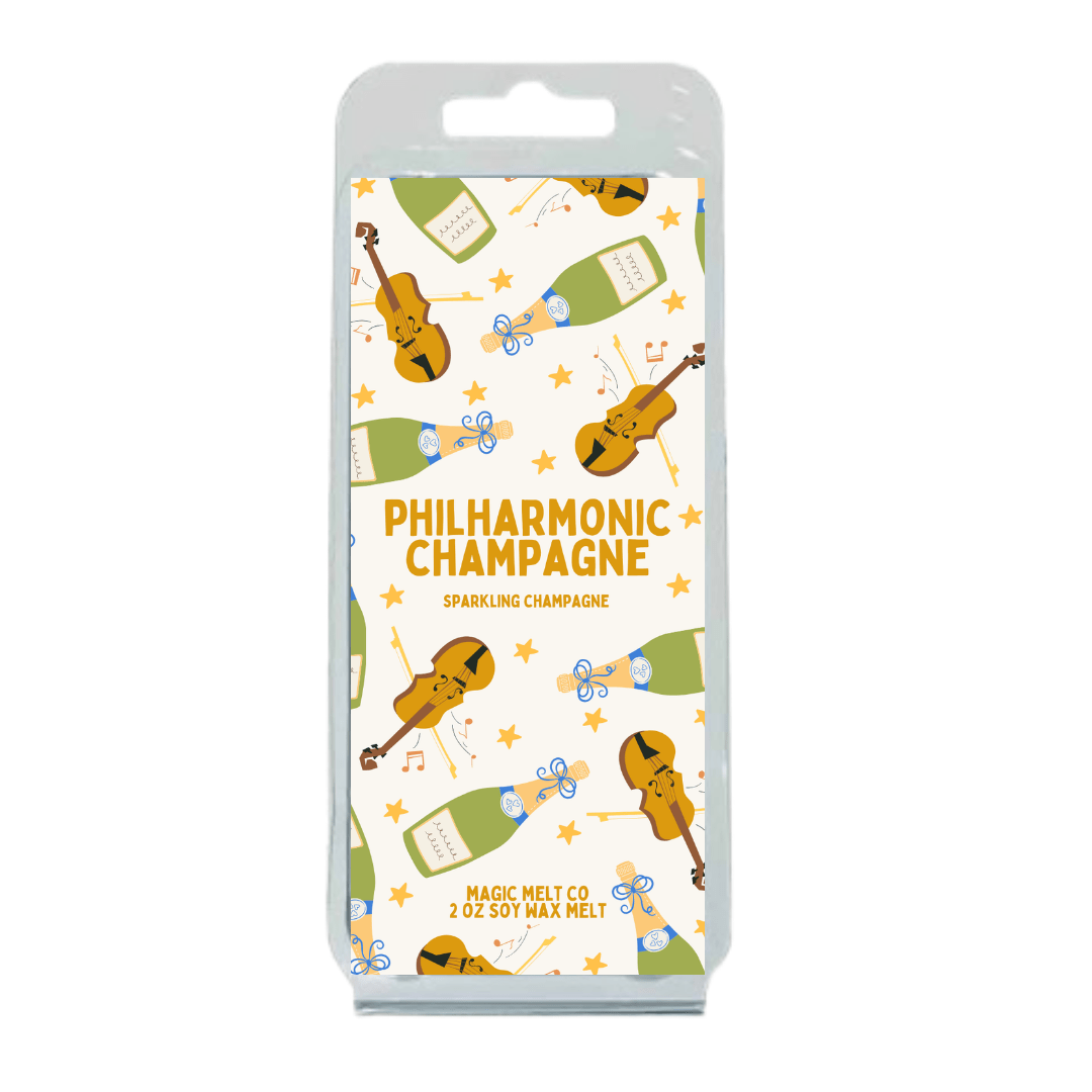 Philharmonic Champagne Soy Wax Melt Magic Melt Co. Philharmonic Champagne Soy Wax Melt