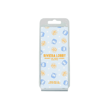 Riviera Lobby Scent Collection Magic Melt Co. Riviera Lobby Scent Collection