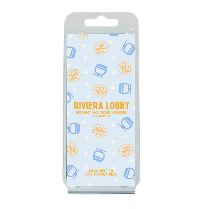 Riviera Lobby Soy Wax Melt Magic Melt Co. Riviera Lobby Soy Wax Melt