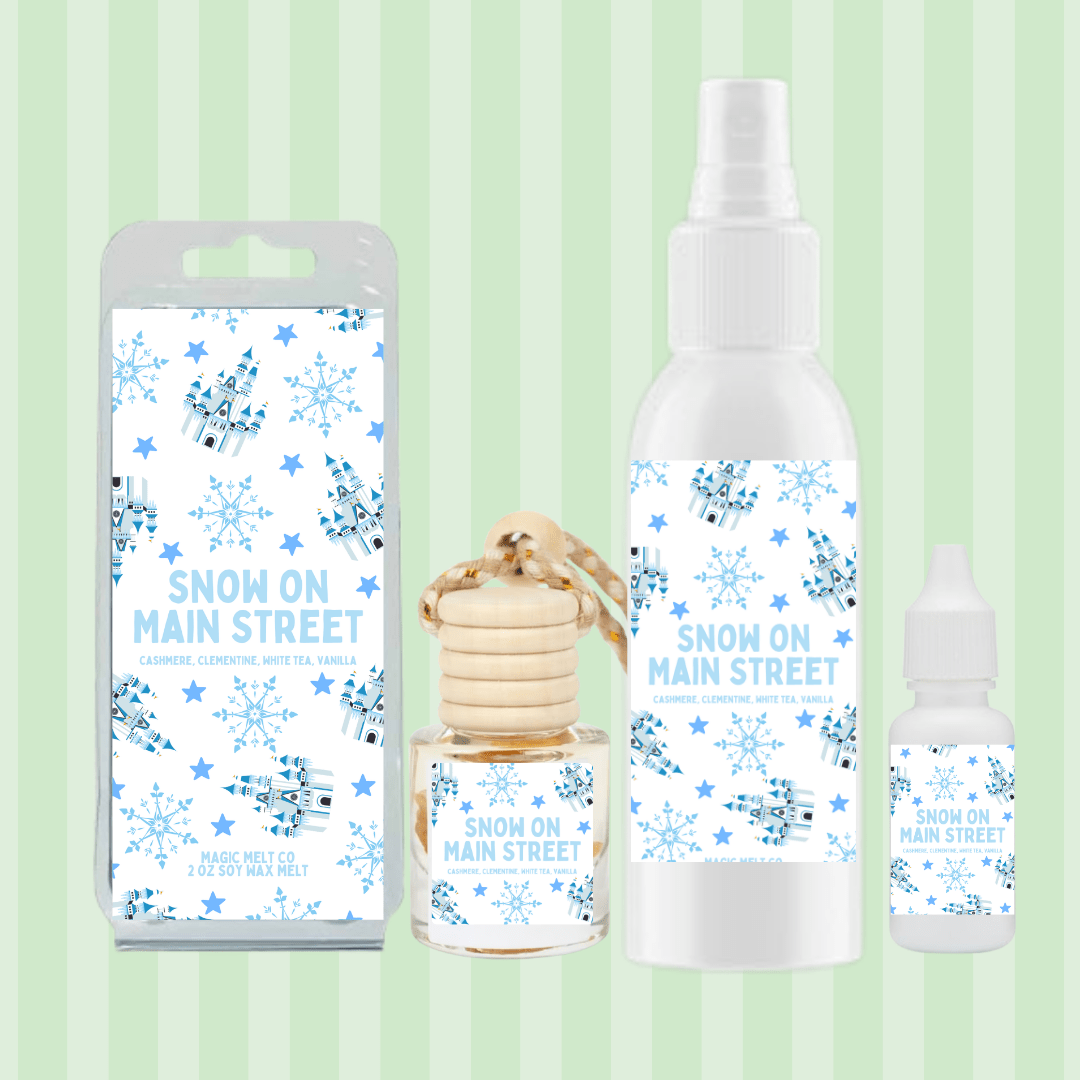 Snow on Main Street Scent Collection | Holiday Magic Melt Co. Snow on Main Street Scent Collection | Holiday