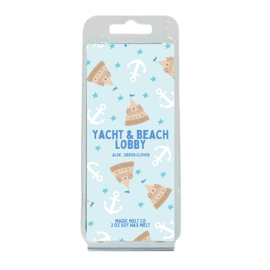 Yacht & Beach Lobby Soy Wax Melt Magic Melt Co. Yacht & Beach Lobby Soy Wax Melt